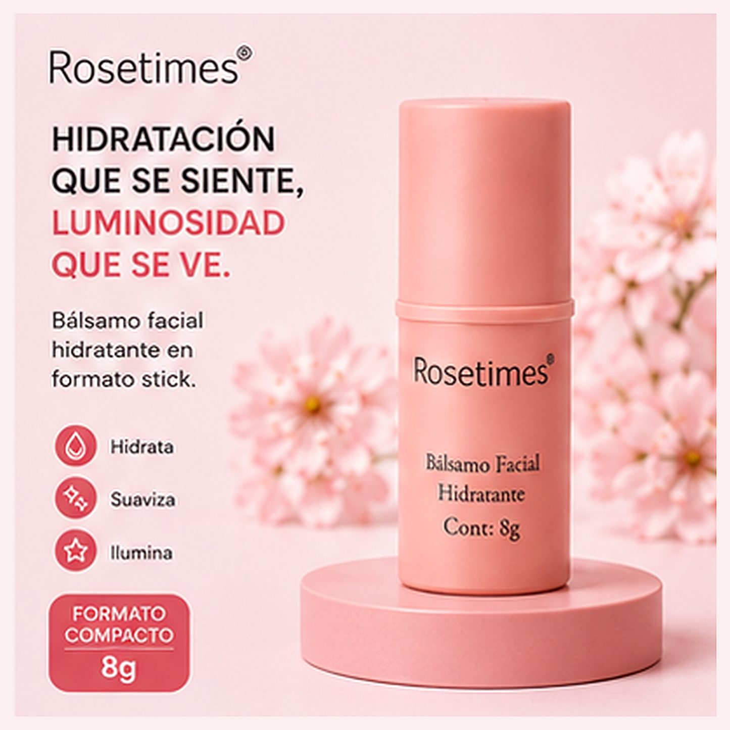 Bálsamo Facial Hidratante Antiarrugas